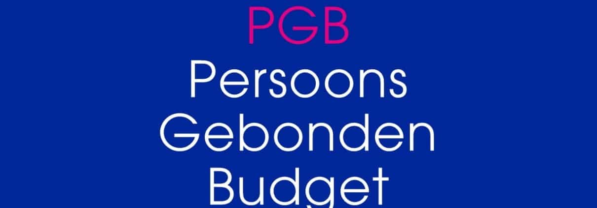 Persoonsgebonden budget